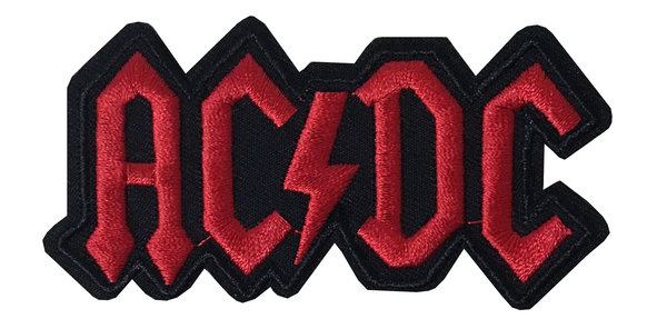AC/DC Aufnäher Badge Angus Young Aufbügler Flick Australien