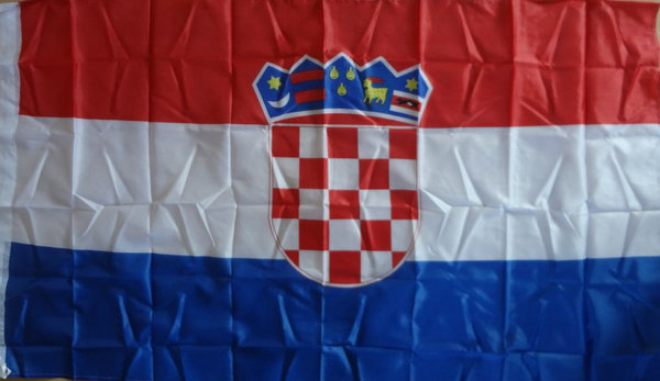 Fahne Flagge Kroatien 150 x 90 cm Zagreb Split Dubrovnik