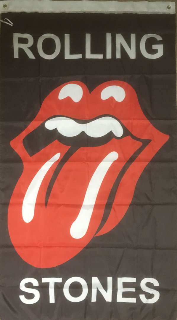 Fahne Rolling Stones Flag Mick Jagger