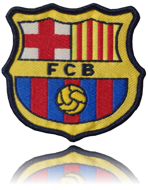 Badge Aufnäher FC Barcelona Messi Suarez