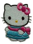 Hello Kitty Badge Aufnäher Batch