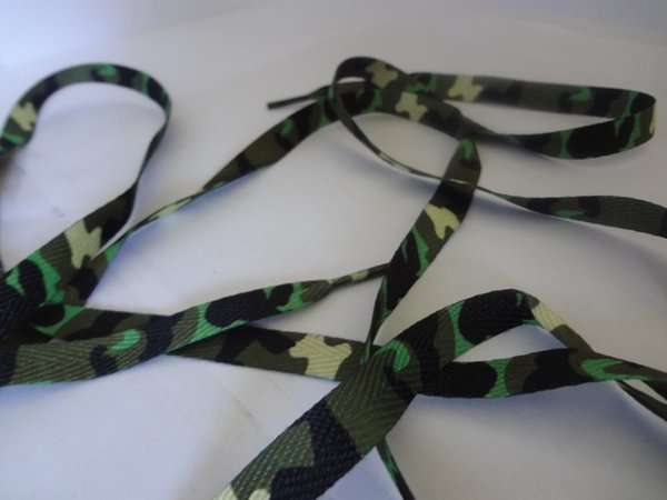 Camouflage Schuhbändel Schnürsenkel