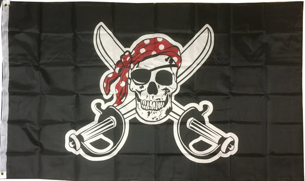 Piratenflagge Piratenfahne Fahne