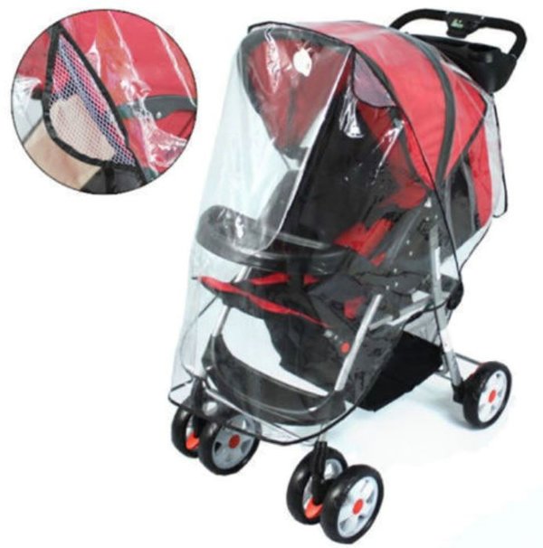 Regenschutz für Kinderwagen Buggy Baby