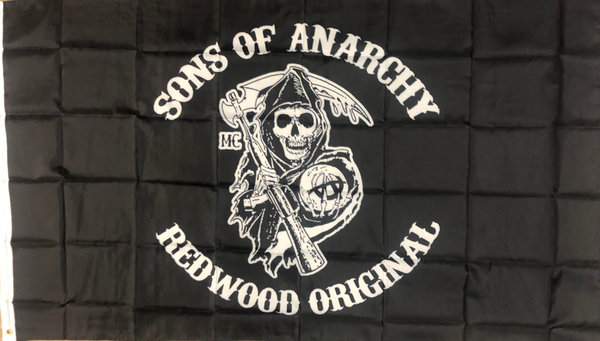 Sons of Anarchy Fahne Flag 150 x 90 cm