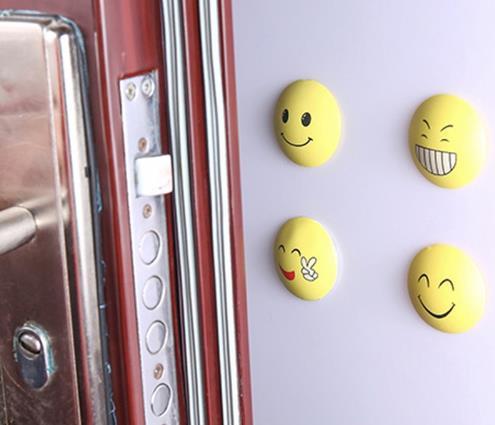 Smiley Türstopper Gummi glücklich
