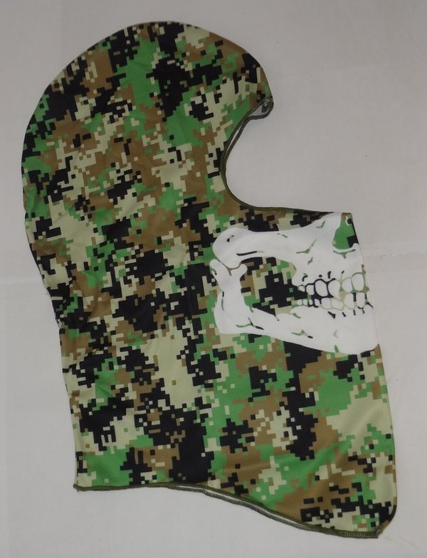Totenkopf Sturmmaske Camouflage