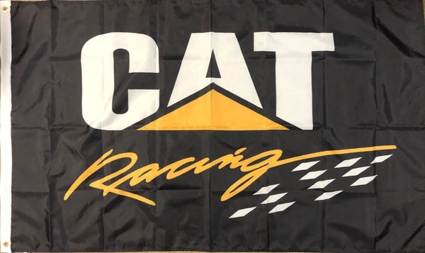 CAT Racing Fahne Caterpillar 150 x 90 cm