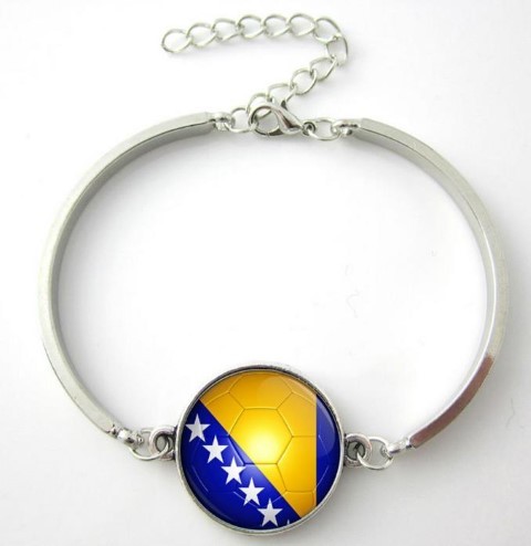 Bosnien und Herzegowina Armband Fanband