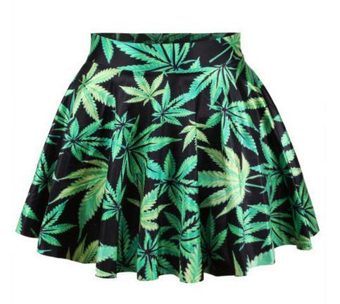 Marihuana Rock Skirt Grösse