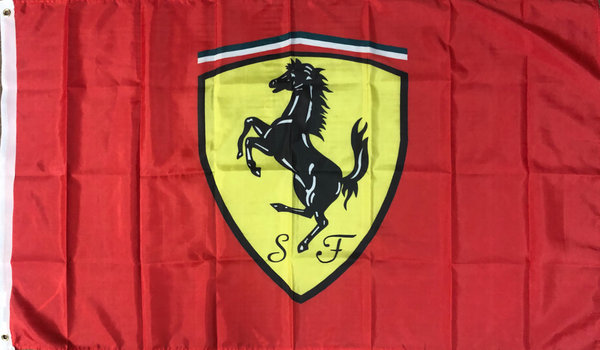 Fahne Ferrari rot 150 x 90 Italien Auto