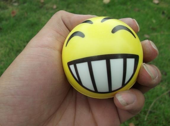 Emoji Smiley Stressball Wutball Ballon