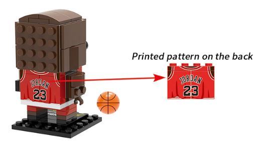 Michael Jordan Bausatz Nano Block NBA