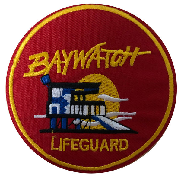 Aufnäher Badge Baywatch Malibu DVD Film