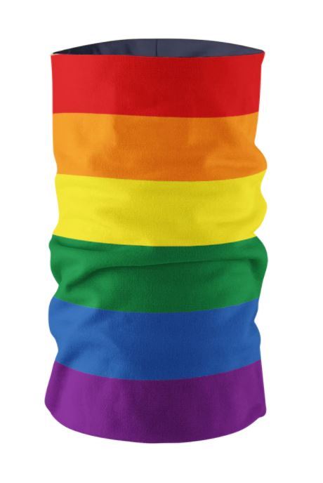 Bandana Regenbogen Rainbow color Maske