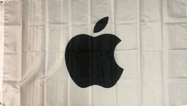 Apple Fahne Flag iphone 150 x 90 cm