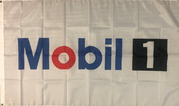Mobil1 Fahne Öl 150 x 90 cm Formel 1