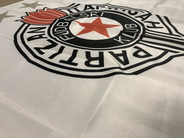 Partizan Belgrad Fahne Flag 150 x 90 cm