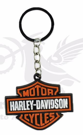 Harley Davidson Schlüsselanhänger Gummi