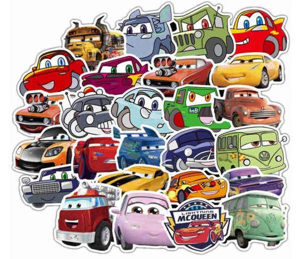 50 tlg Stickerset Cars Disney Pixar DVD