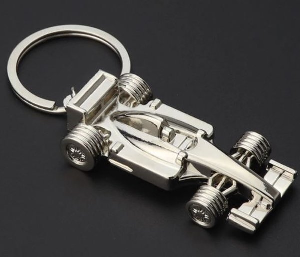 Formel 1 Schlüsselanhänger Metall Auto