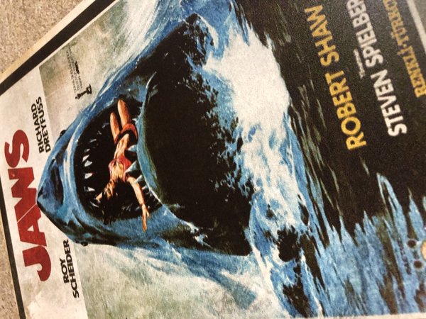 Blechschild Der Weisse Hai Jaws Horror