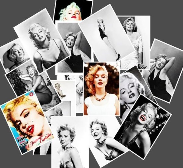 Stickerset Marilyn Monroe Stickerbomb