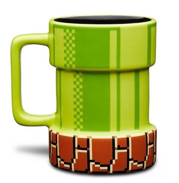 Super Mario Röhre Tasse Pipe Mug Kaffee