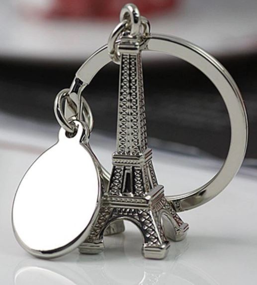 Schlüsselanhänger Paris Eiffelturm Love