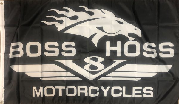 Boss Hoss Fahne 150 x 90 cm V8 Motorrad