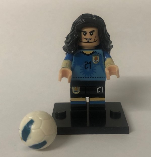 Minifigur Edinson Cavani Uruguay WM 2022