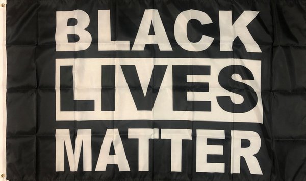 Black Lives Matter Fahne 150 x 90 cm