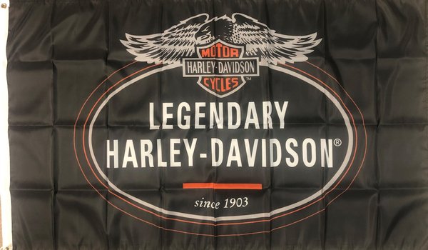 Harley Davidson Fahne Legendary 1903