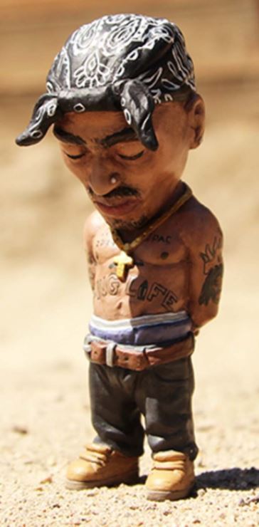 2 Pac Minifigur Tupac Figur Doll Shakur