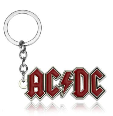 AC/DC Schlüsselanhänger Metall Rock