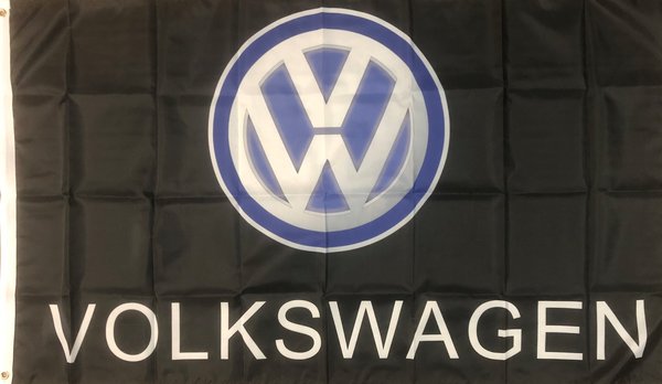 VW Volkswagen Fahne Blau 150 x 90 Golf