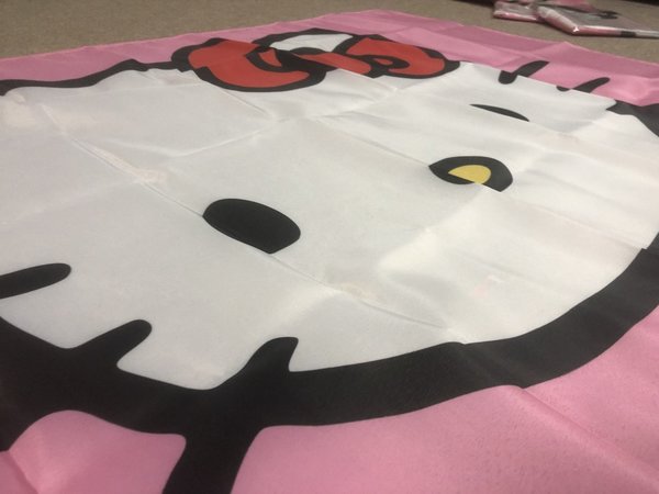 Hello Kitty Fahne 150 x 90 cm Comic Cat