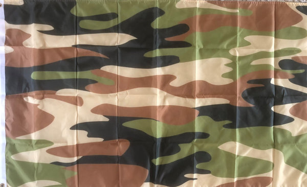 Fahne Camouflage Militär Tarnung Army Military Zelt Wald