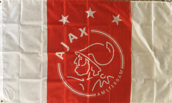 Ajax Amsterdam Fahne Cruyff Blind Van Basten Van der Sar