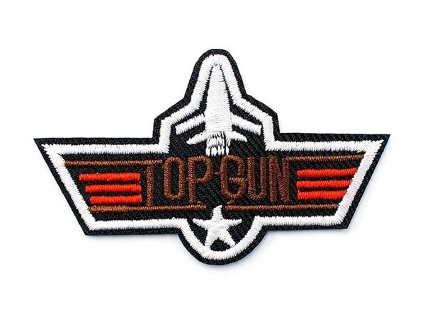 Top Gun Aufnäher Badge Patch Flick Tom Cruise Maverick DVD
